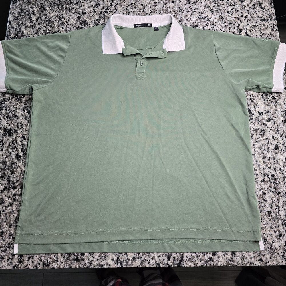 Waggle Habitat Whitetail Golf Polo Men's 2XL Green